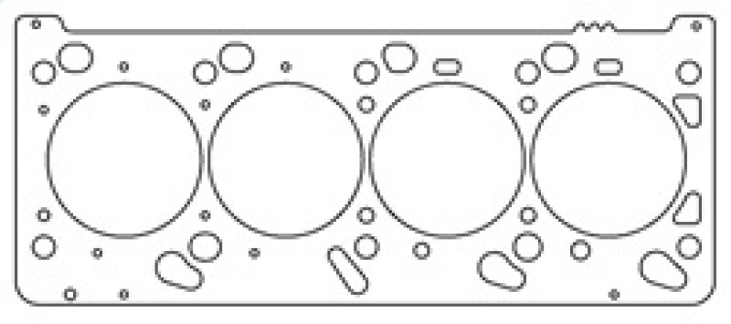 Ford Escort ZX2 Head Gasket - Cometic Gasket - MLS, 87mm Bore, 0.051 in Thickness - `98-`03